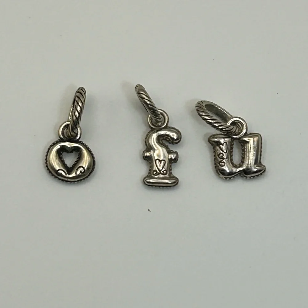 Brighton alphabet charms